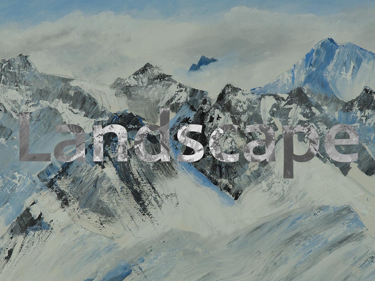 snow covered mountains - link to landscape galley